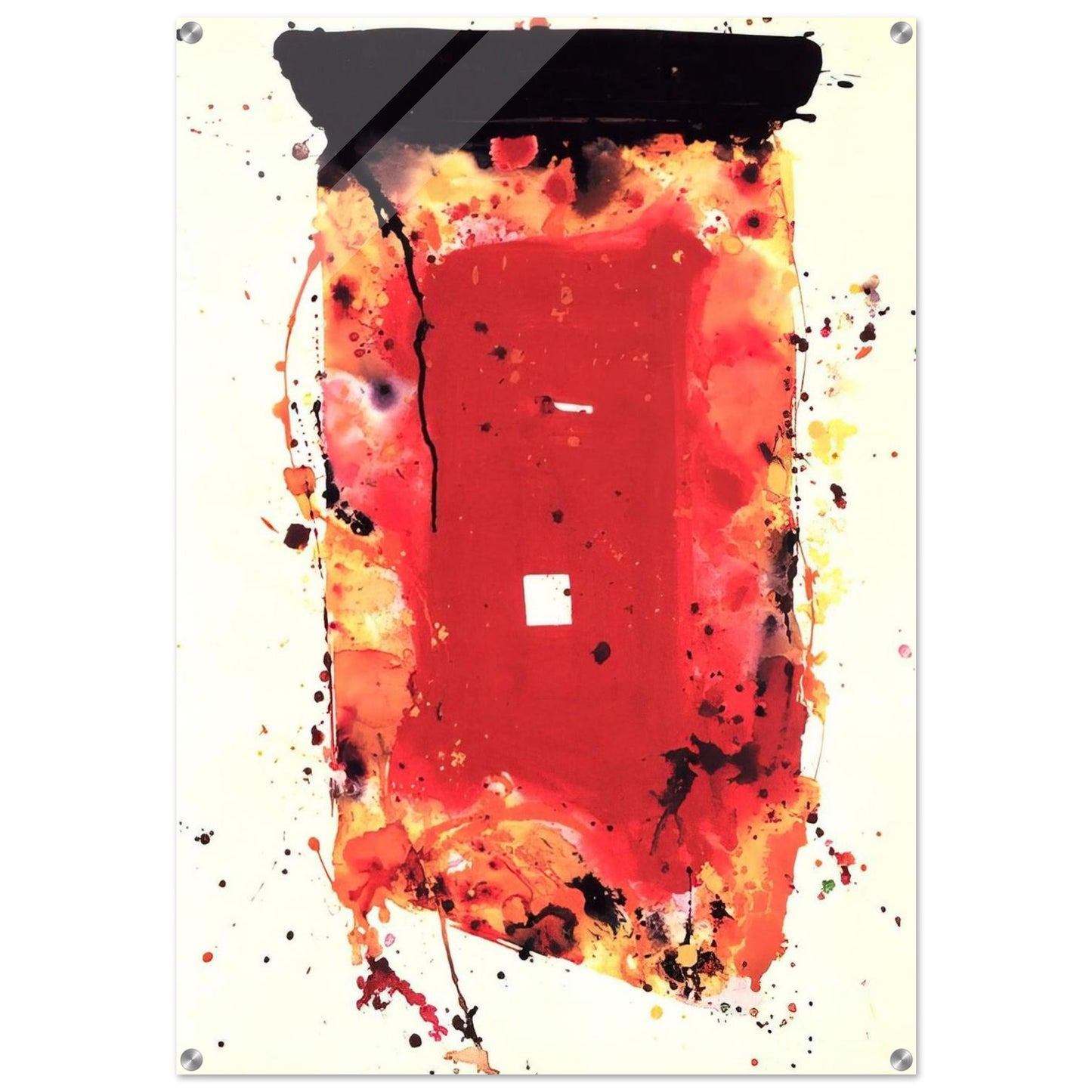 Flash Point - Sam Francis Acrylic Print - 70x100 cm / 28x40″ inches