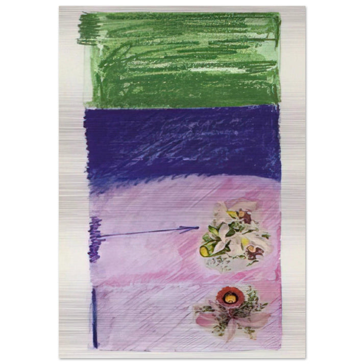 Untitled - 1978 - Mira Schendel Brushed Aluminum Print - 70x100 cm / 28x40 inches | Mira Schendel Aluminum Print | Mira Schendel Prints