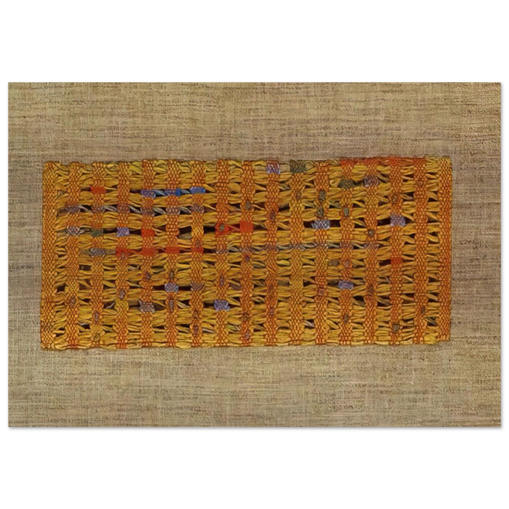 SUNNY 1965 - Anni Albers Brushed Aluminum Print - 70x100 cm / 28x40 inches | Anni Albers Aluminum Print | Anni Albers Prints