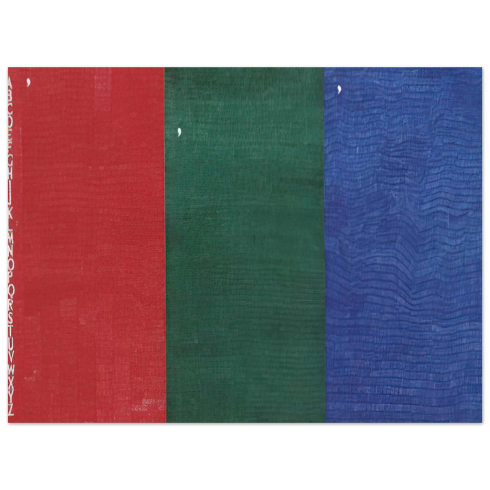 Alighiero Boetti - AEB 75x100 cm / 30x40inches Fine Art Poster