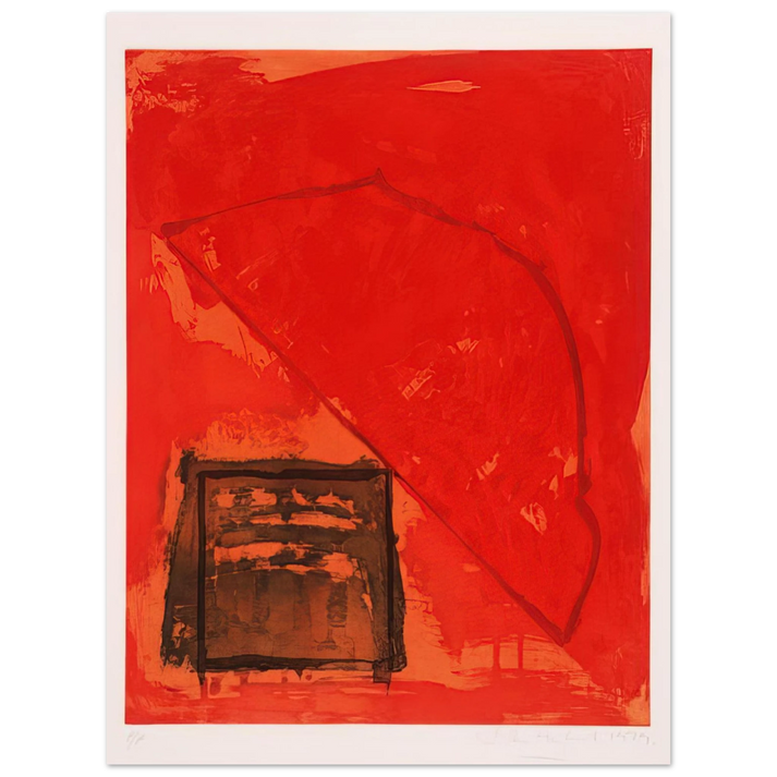 John Hoyland - Trace - 1979 75x100 cm / 30x40inches Fine Art Poster