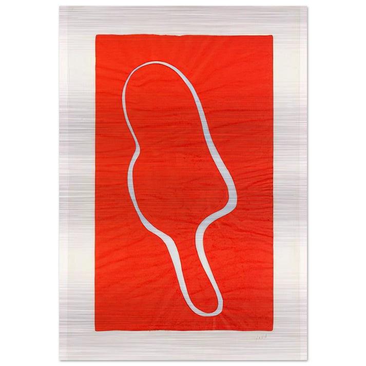 Untitled - 1978 - Donald Judd Brushed Aluminum Print - 70x100 cm / 28x40 inches | Donald Judd Aluminum Print | Donald Judd Prints