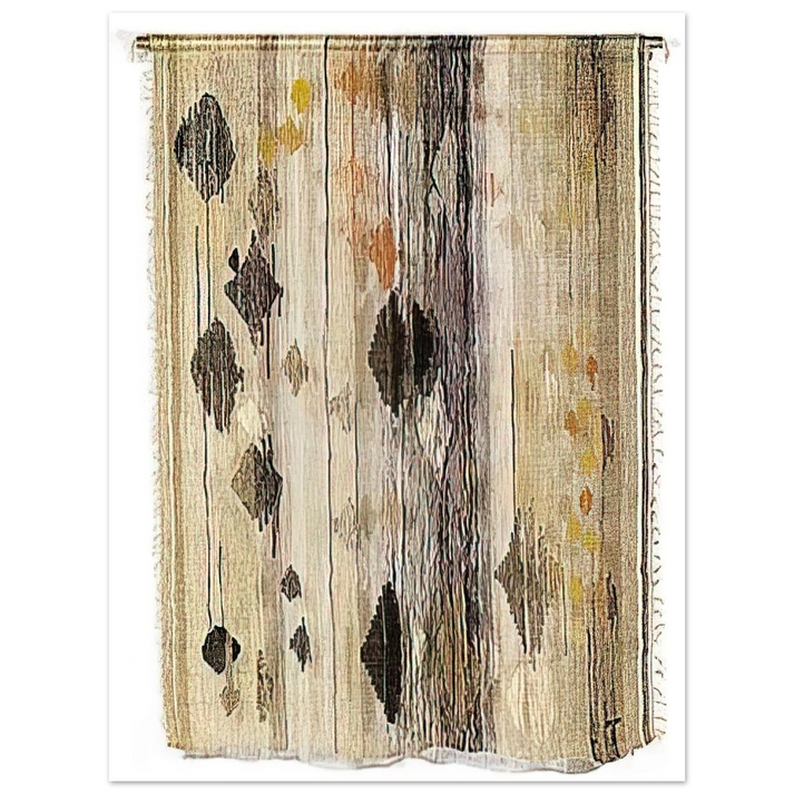 Lenore Tawney - FLOATING SHAPES 1958 75x100 cm / 30x40inches Fine Art Poster