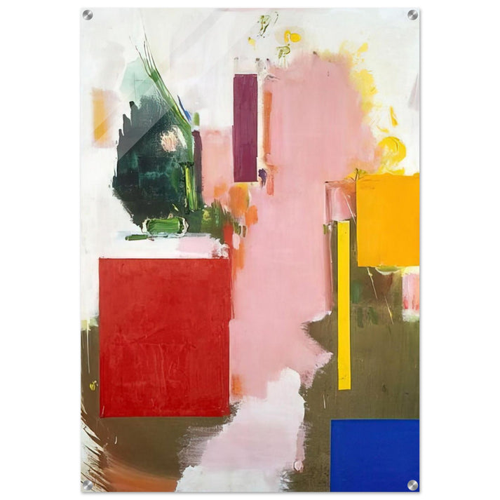 Summer 1965 - Hans Hofmann Acrylic Print - 70x100 cm / 28x40″ inches | Hans Hofmann Wall Art | Hans Hofmann Prints