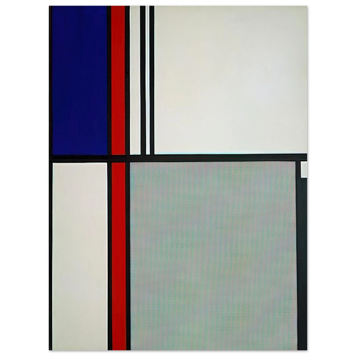 Roy Lichtenstein - NONOBJECTIVE II 1964 75x100 cm / 30x40inches Fine Art Poster