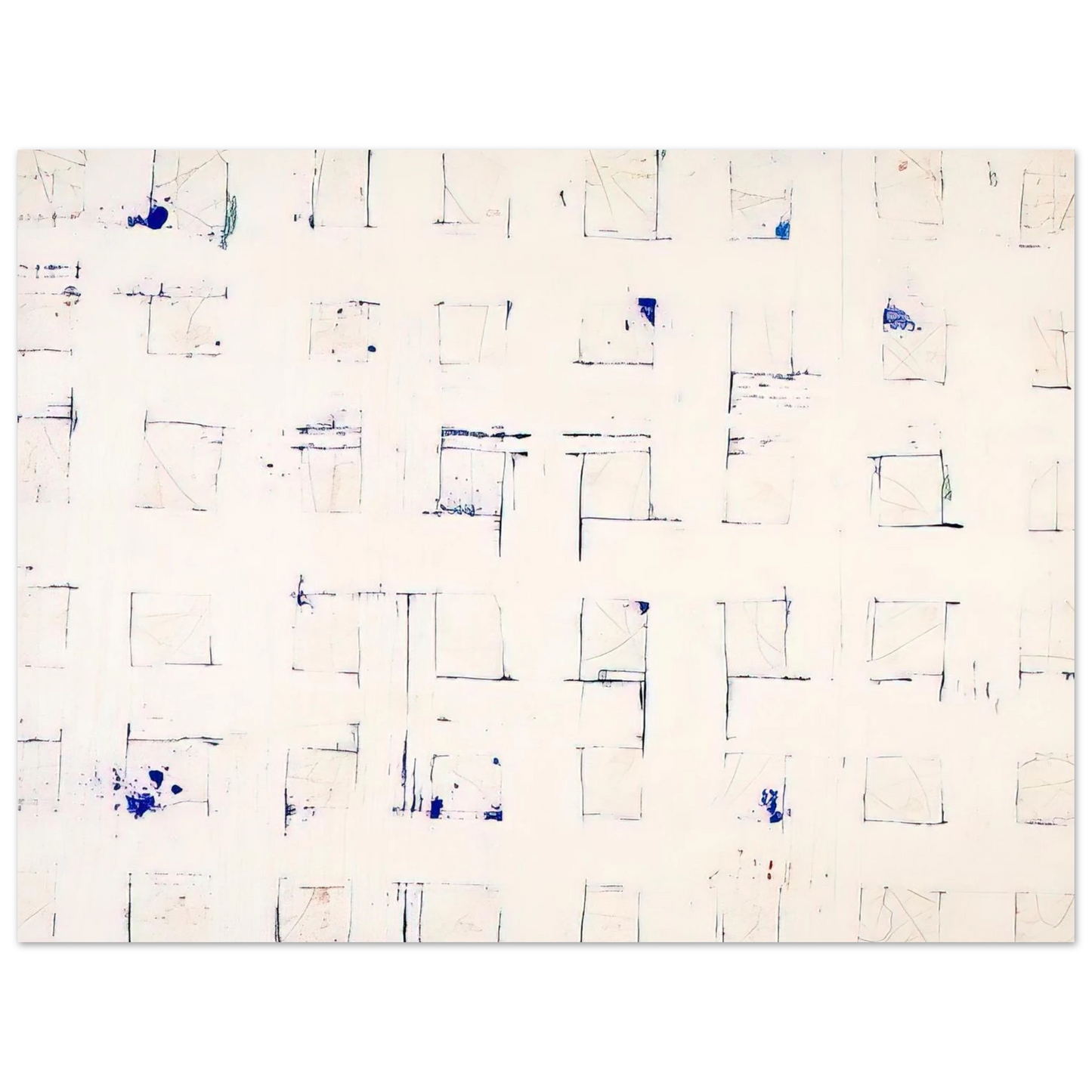 Sam Francis - Untitled SFM83-338 Fine Art Poster - Default Title