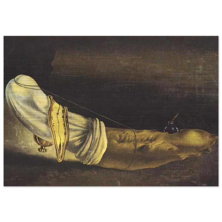 ANTHROPOMORPHIC BREAD - Salvador Dali Brushed Aluminum Print - 70x100 cm / 28x40 inches | Salvador Dali Aluminum Print | Salvador Dali Prints