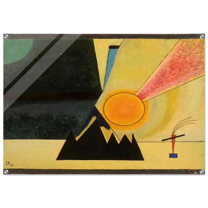 DEVELOPMENT 1926 - Wassily Kandinsky Acrylic Print - 70x100 cm / 28x40″ inches | Wassily Kandinsky Wall Art | Wassily Kandinsky Prints