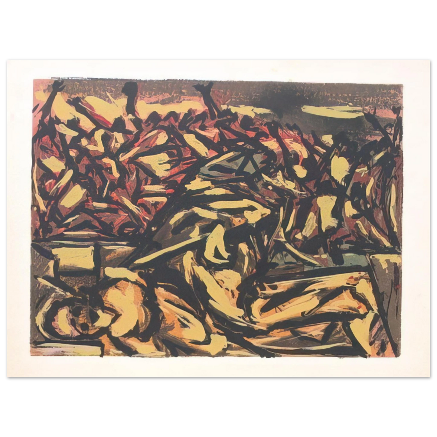 Jackson Pollock - UNTITLED 1941 1 Fine Art Poster - Default Title