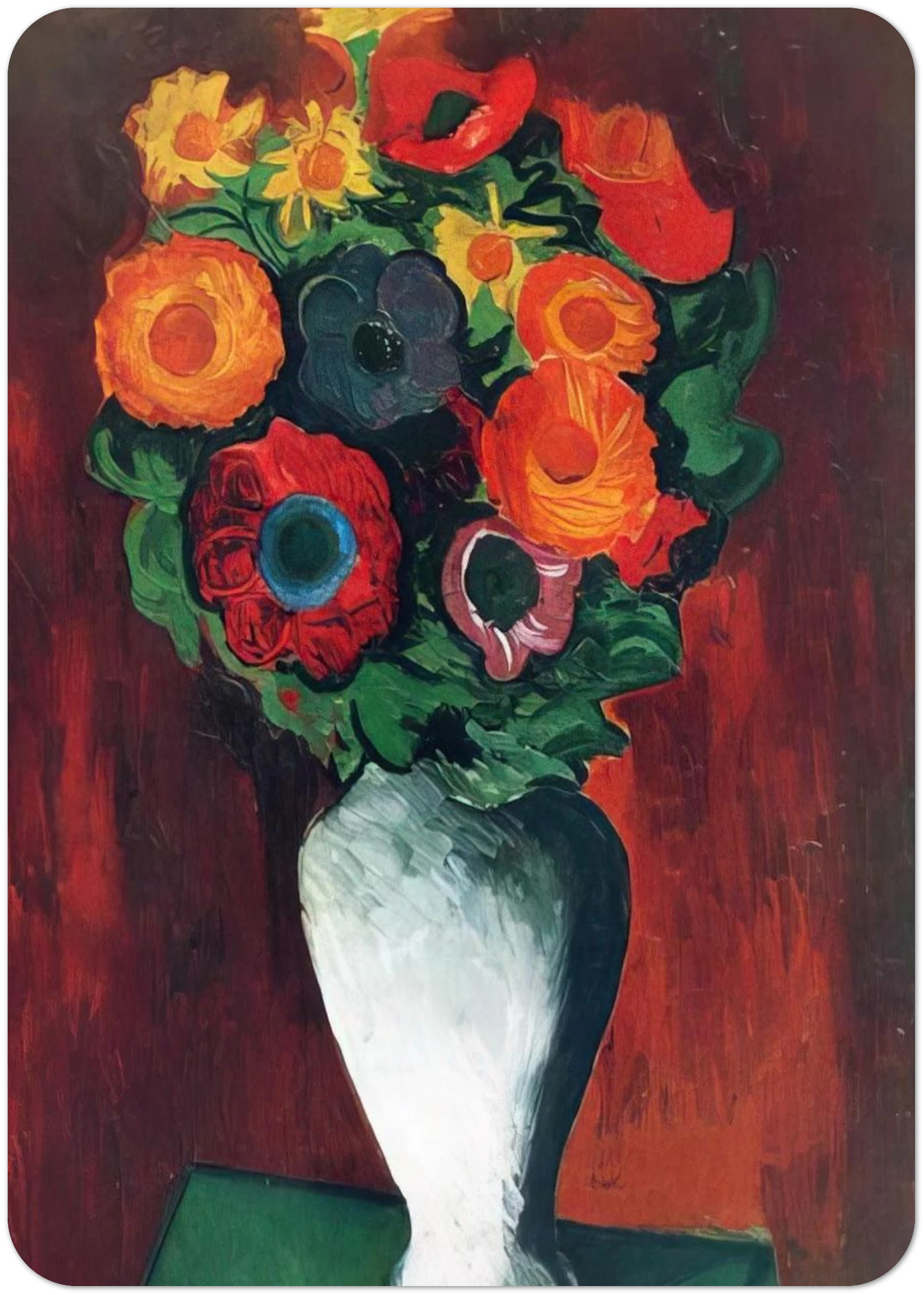 NOT IDENTIFIED 10 By Moise Kisling Pack of 10 Post Cards | Moise Kisling Post Cards | A6 (10.5 x 14.8 cm) - 4.1 x 5.8 inches