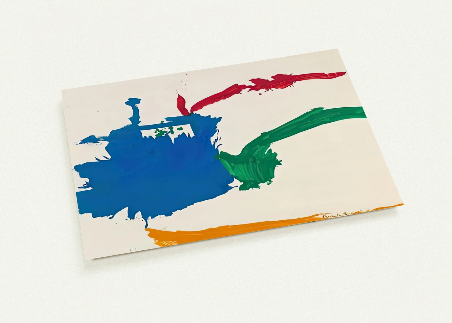 Italian Beach, 1960- By Helen Frankenthaler Pack of 10 Post Cards | Helen Frankenthaler Post Cards | A6 (10.5 x 14.8 cm) - 4.1 x 5.8 inches