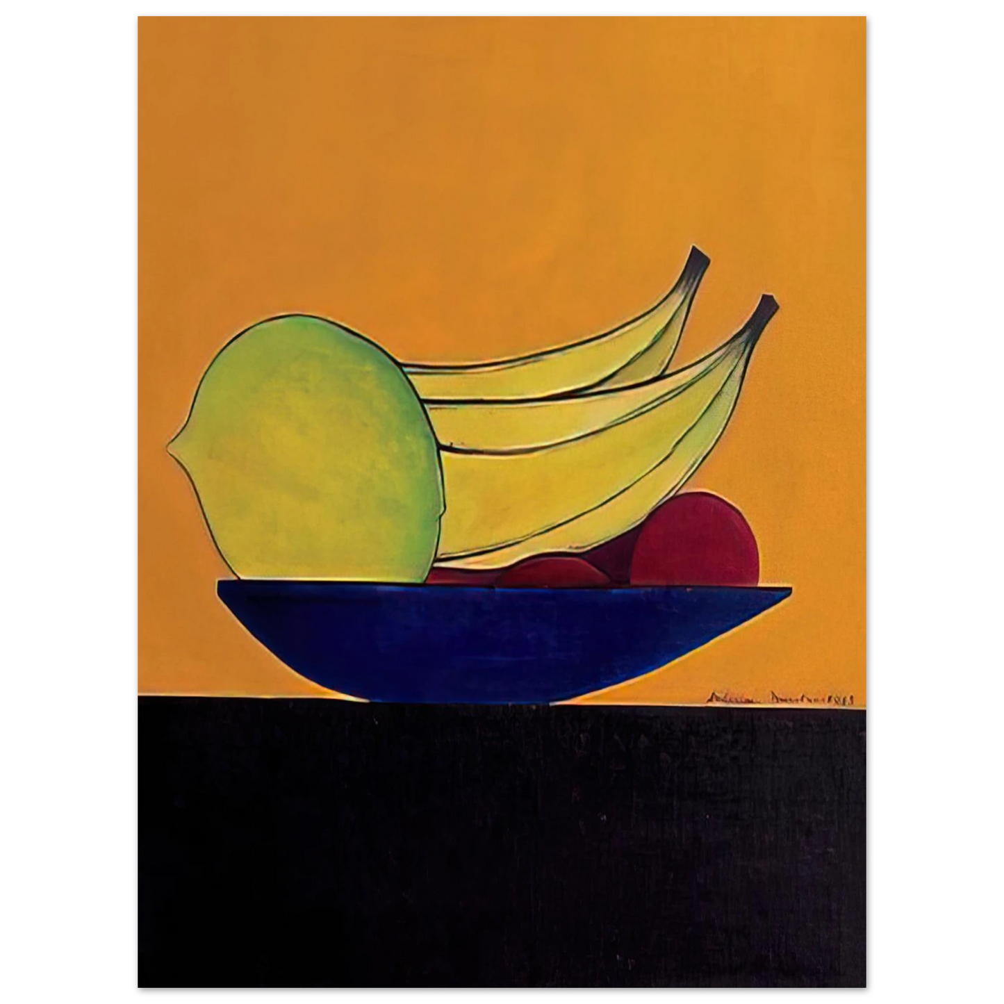 Aldemir Martins - Frutas - 1968 Fine Art Poster - Default Title