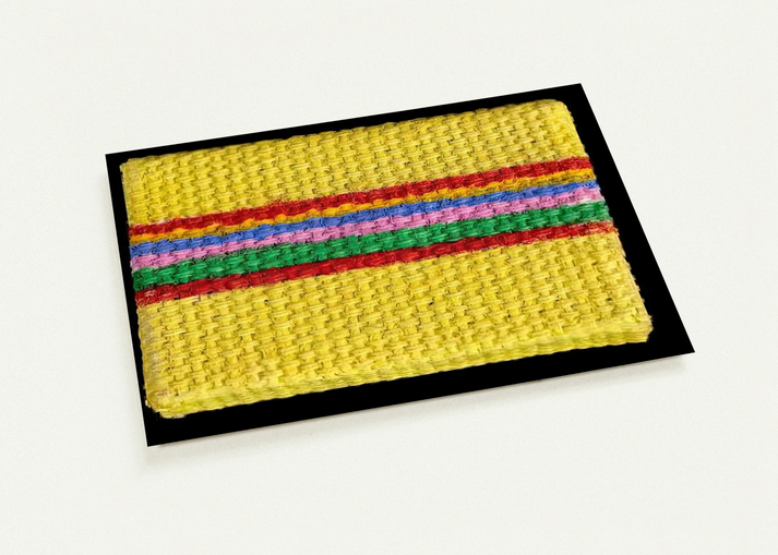 Micro-Painting - 1968 By Gene Davis Pack of 10 Post Cards | Gene Davis Post Cards | A6 (10.5 x 14.8 cm) - 4.1 x 5.8 inches