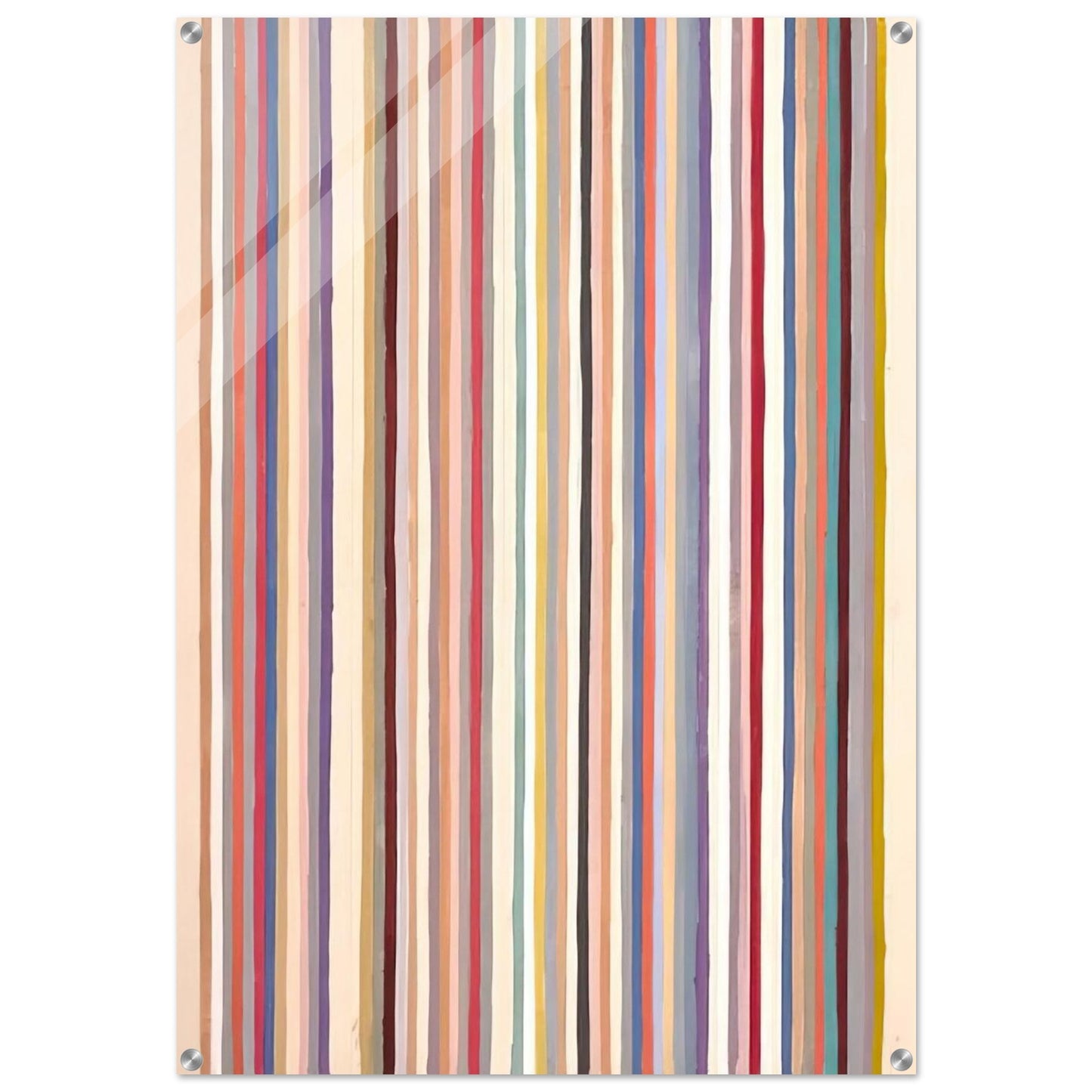 Circus - 1979 - Gene Davis Acrylic Print - 70x100 cm / 28x40″ inches | Gene Davis Wall Art | Gene Davis Prints