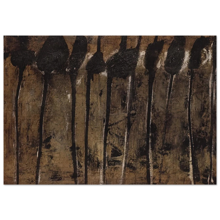 Solon I - Cy Twombly Brushed Aluminum Print - 70x100 cm / 28x40 inches | Cy Twombly Aluminum Print | Cy Twombly Prints