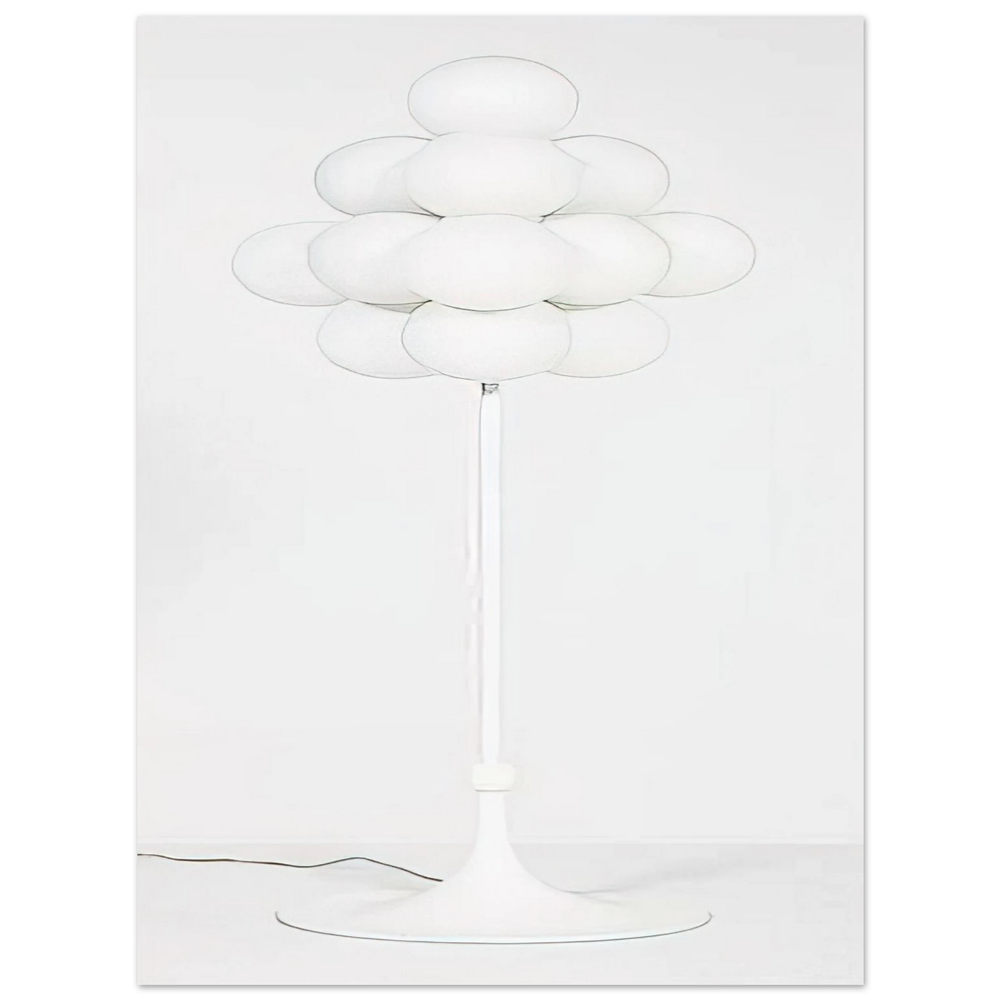 Max Bill - Floor Lamp - 1960 Fine Art Poster - Default Title