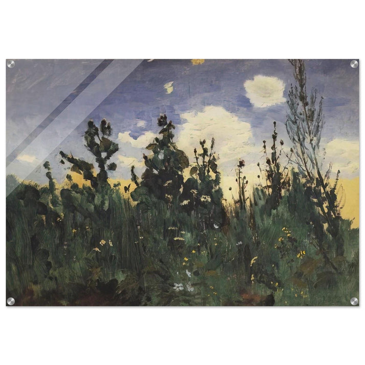 Wild grass - Arkhyp Kuindzhi Acrylic Print - 70x100 cm / 28x40″ inches | Arkhyp Kuindzhi Wall Art | Arkhyp Kuindzhi Prints