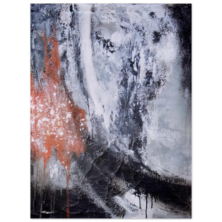 Jiro Yoshihara - Untitled - Tachisme 75x100 cm / 30x40inches Fine Art Poster