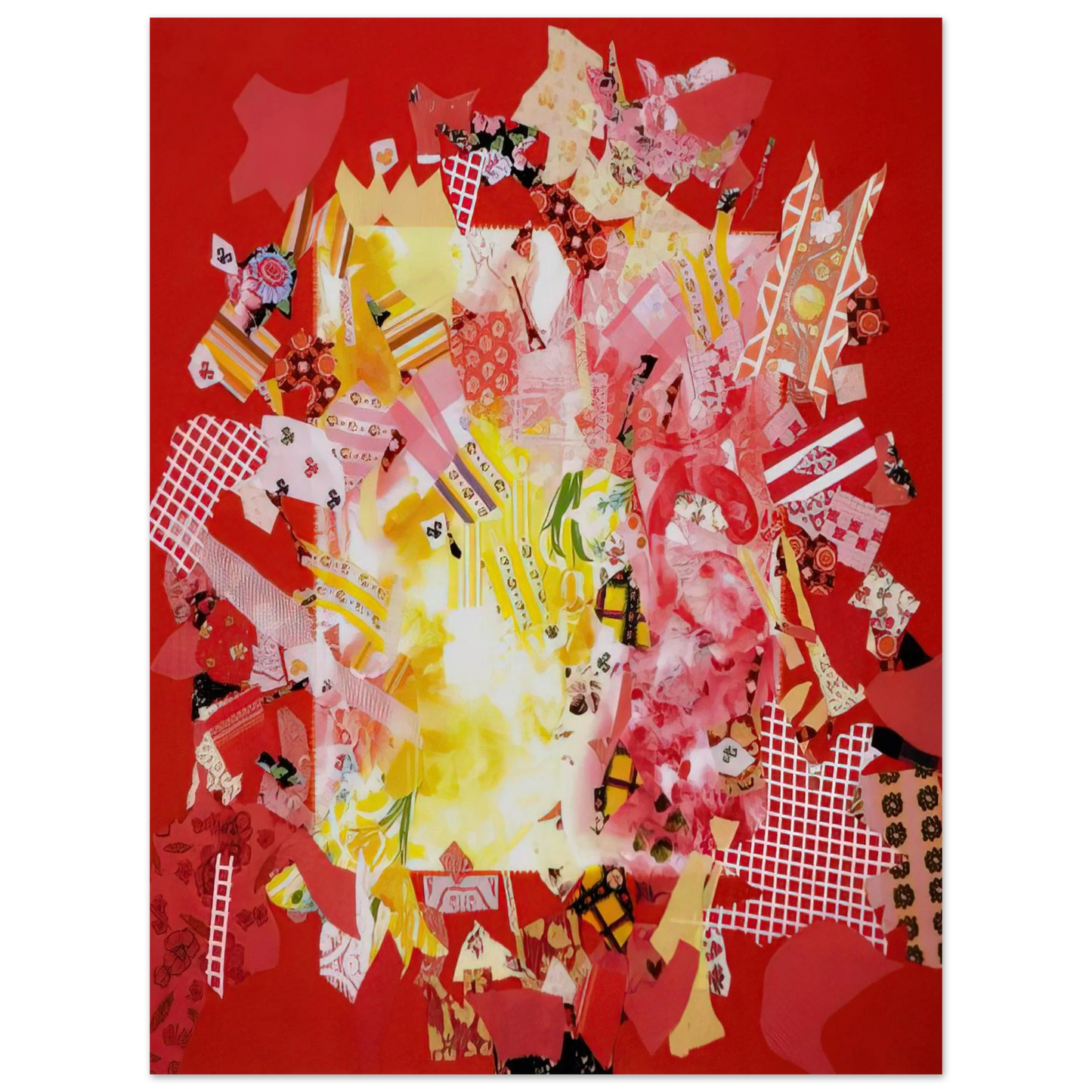 Miriam Schapiro - Explode - 1972 Fine Art Poster - Default Title