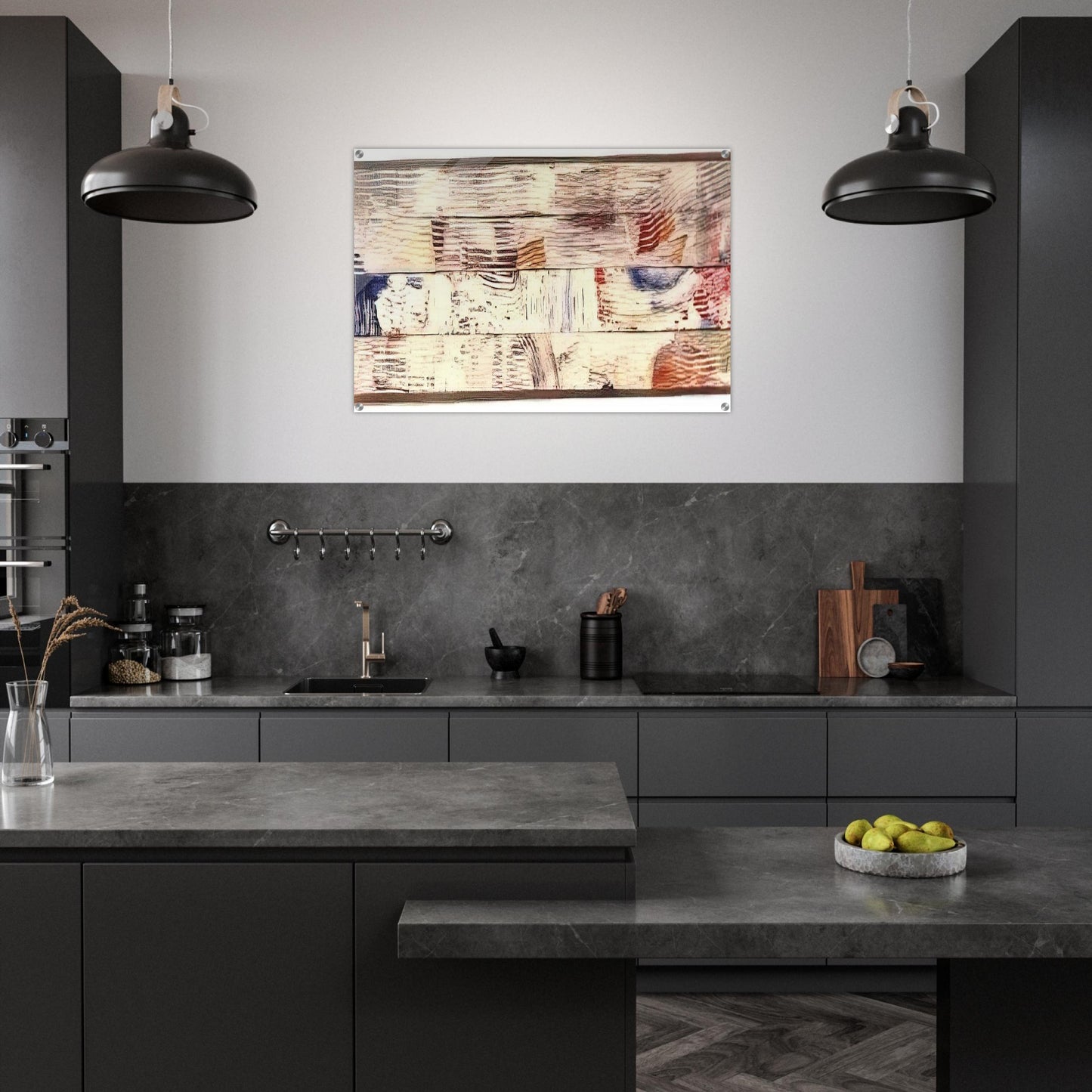 Water Surface - Sam Gilliam Acrylic Print - 70x100 cm / 28x40″ inches | Sam Gilliam Wall Art | Sam Gilliam Prints