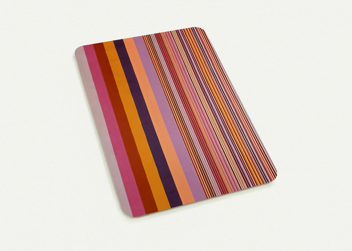 Lincoln Center - 1971 By Gene Davis Pack of 10 Post Cards | Gene Davis Post Cards | A6 (10.5 x 14.8 cm) - 4.1 x 5.8 inches