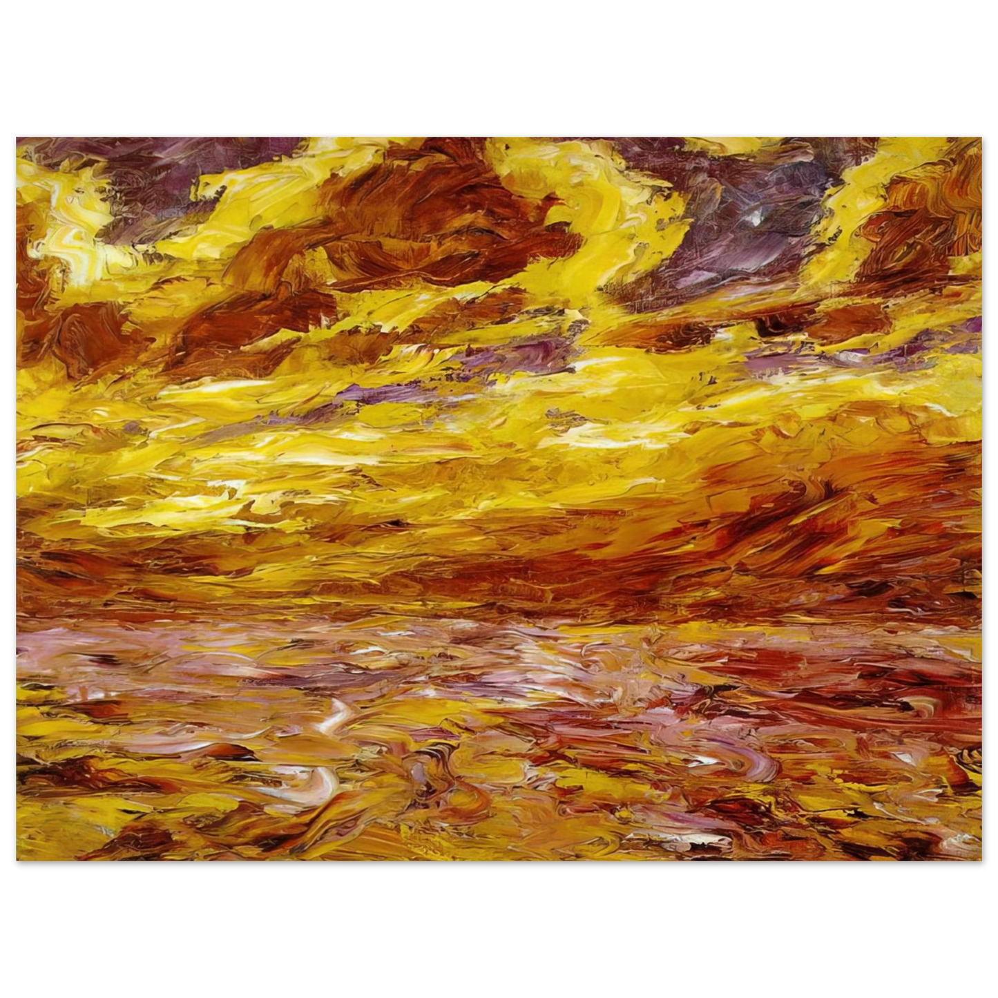 Emil Nolde - Autumn Sea VII Fine Art Poster - Default Title