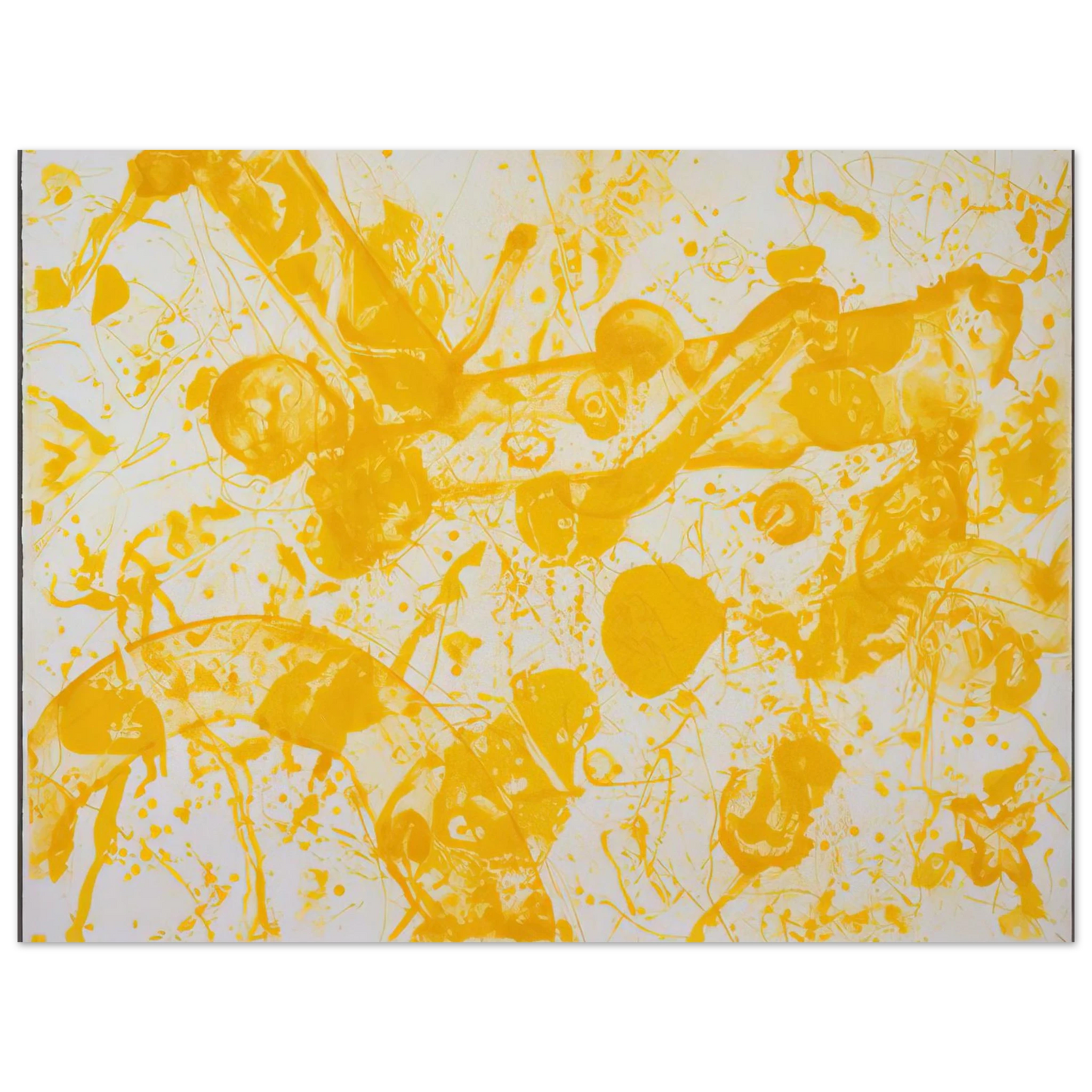 Sam Francis - Beaudelaire Fine Art Poster - Default Title