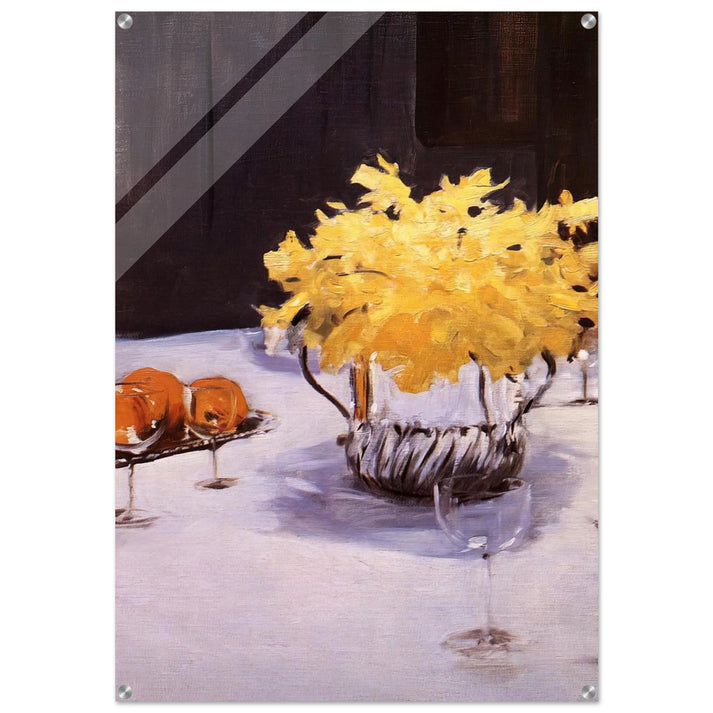 Still Life with Daffodils - John Singer Sargent Acrylic Print - 70x100 cm / 28x40″ inches | John Singer Sargent Wall Art | John Singer Sargent Prints