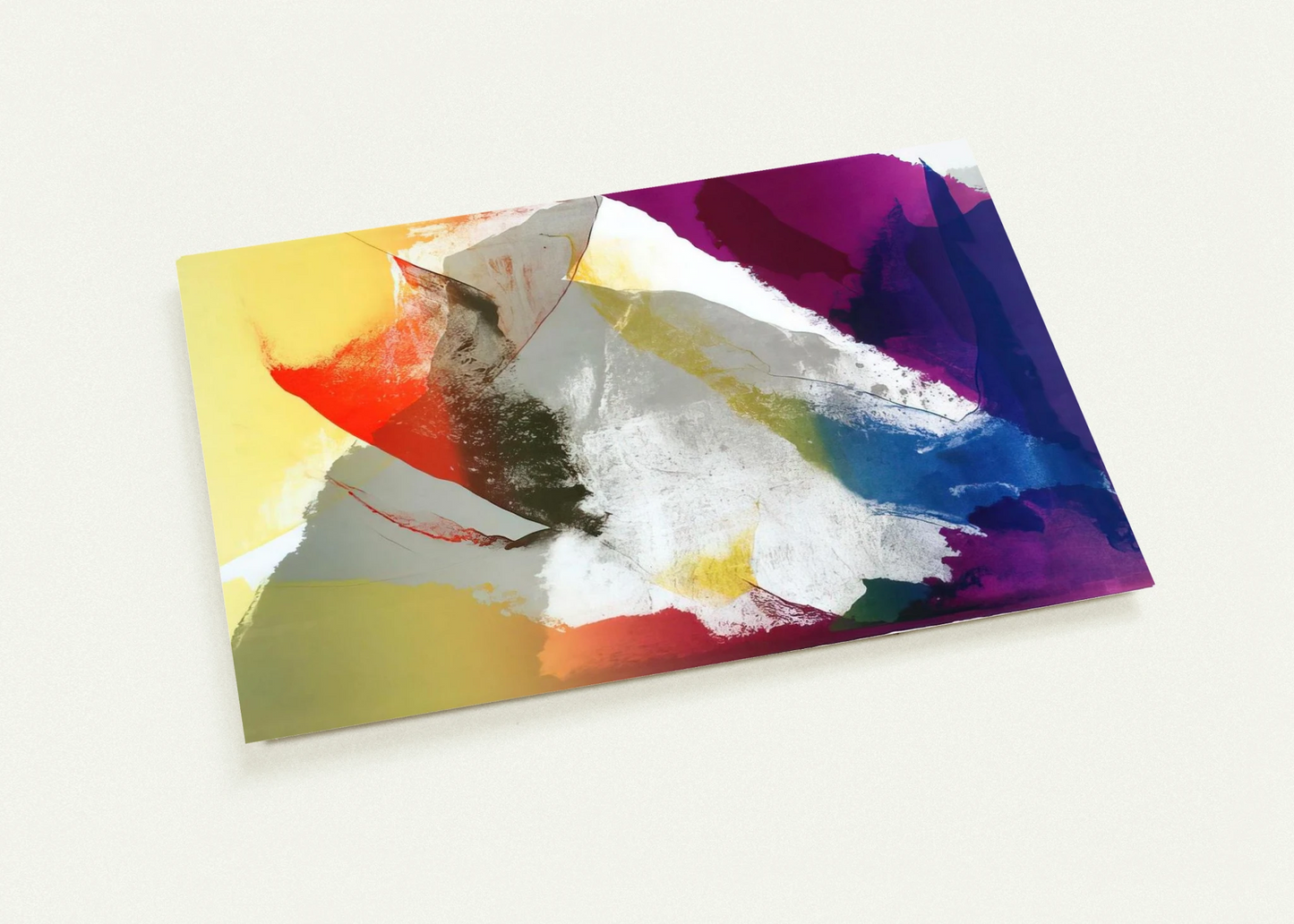Abstract Composition By Paul Jenkins Pack of 10 Post Cards | Paul Jenkins Post Cards | A6 (10.5 x 14.8 cm) - 4.1 x 5.8 inches