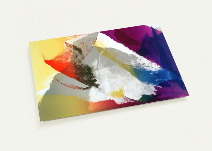 Abstract Composition By Paul Jenkins Pack of 10 Post Cards | Paul Jenkins Post Cards | A6 (10.5 x 14.8 cm) - 4.1 x 5.8 inches