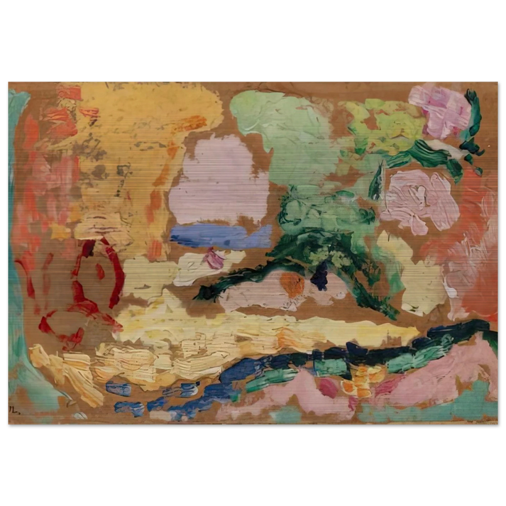 SKETCH FOR LE BONHEUR DE VIVRE 1906 - Henri Matisse Brushed Aluminum Print - 70x100 cm / 28x40 inches | Henri Matisse Aluminum Print | Henri Matisse Prints