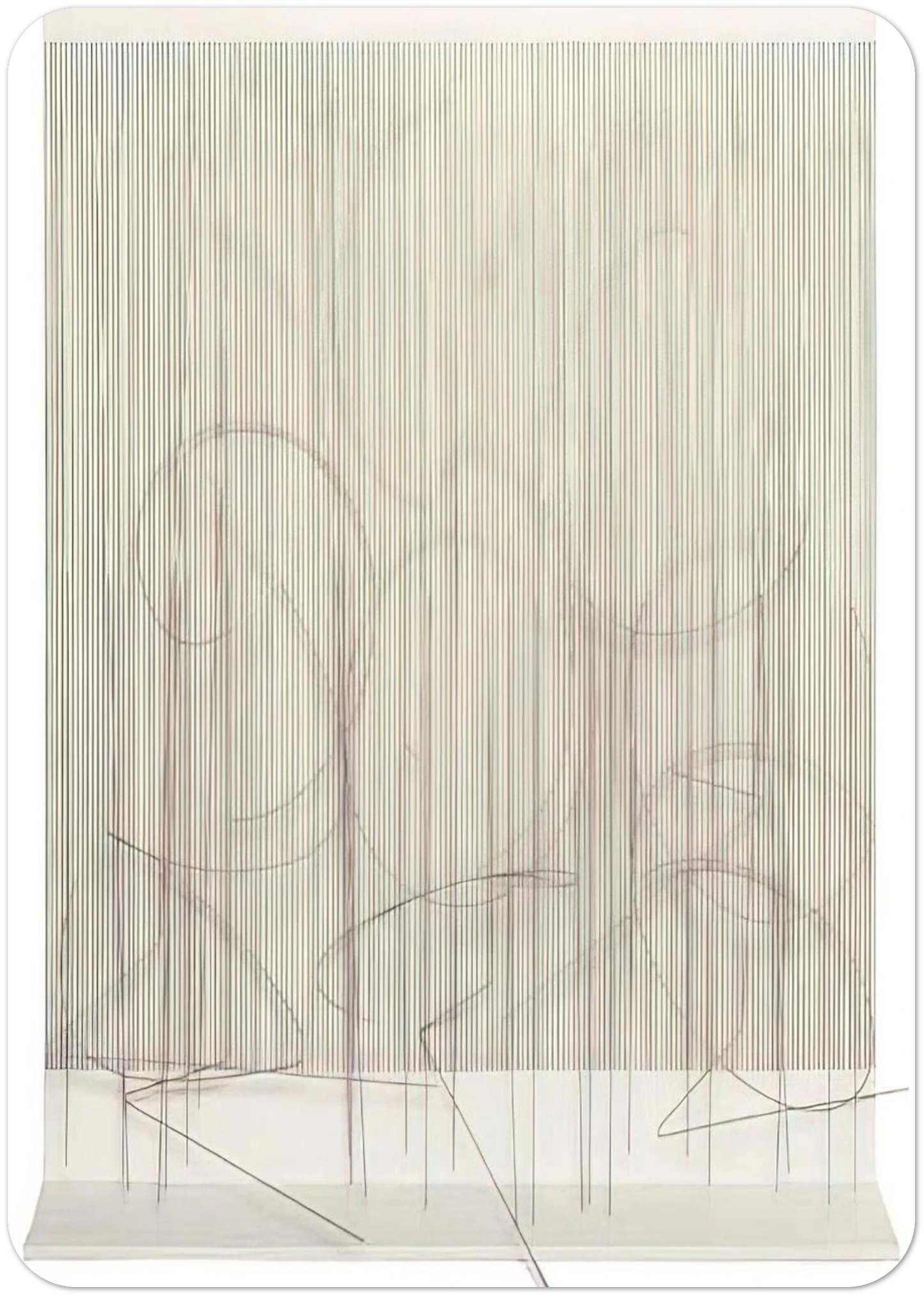 ESCRITURA ROSA PANTA By Jesus Rafael Soto Pack of 10 Post Cards | Jesus Rafael Soto Post Cards | A6 (10.5 x 14.8 cm) - 4.1 x 5.8 inches