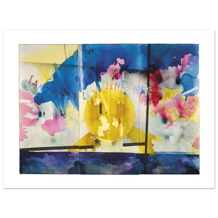 Mario Schifano - Fantasy of the Natural Patient - 1970 75x100 cm / 30x40inches Fine Art Poster