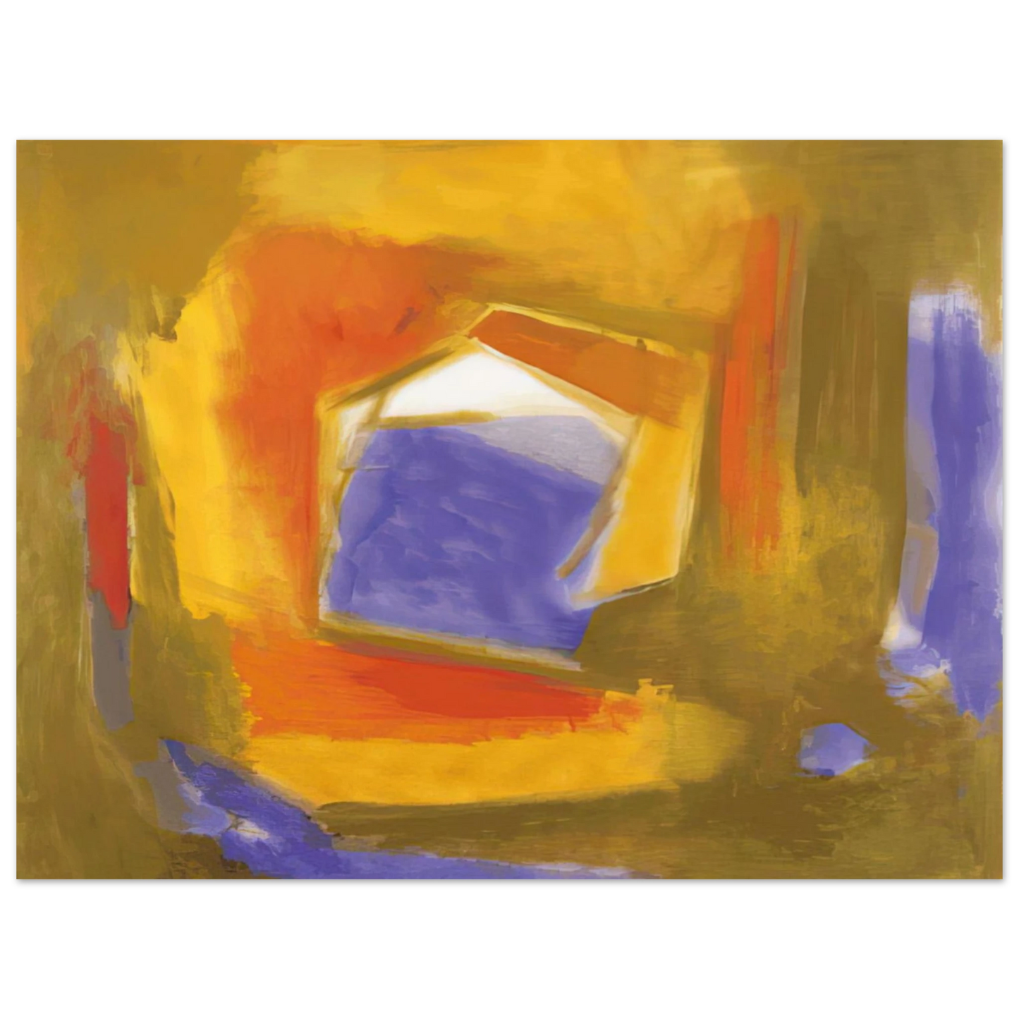 Esteban Vicente - UNTITLED 1990 Fine Art Poster - Default Title