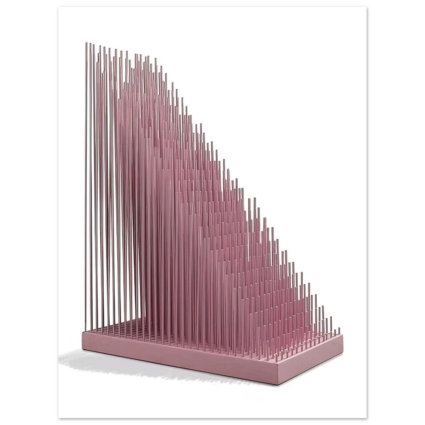 Jesus Rafael Soto - PROGRESION ROSA Fine Art Poster - Default Title