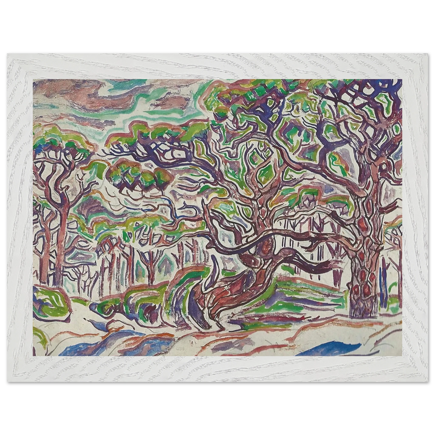 Walter Inglis Anderson - Walter Anderson Wall art - A3 (29.7 x 42 cm) - Premium Wooden Framed Poster With Fine Art Paper - Wood frame