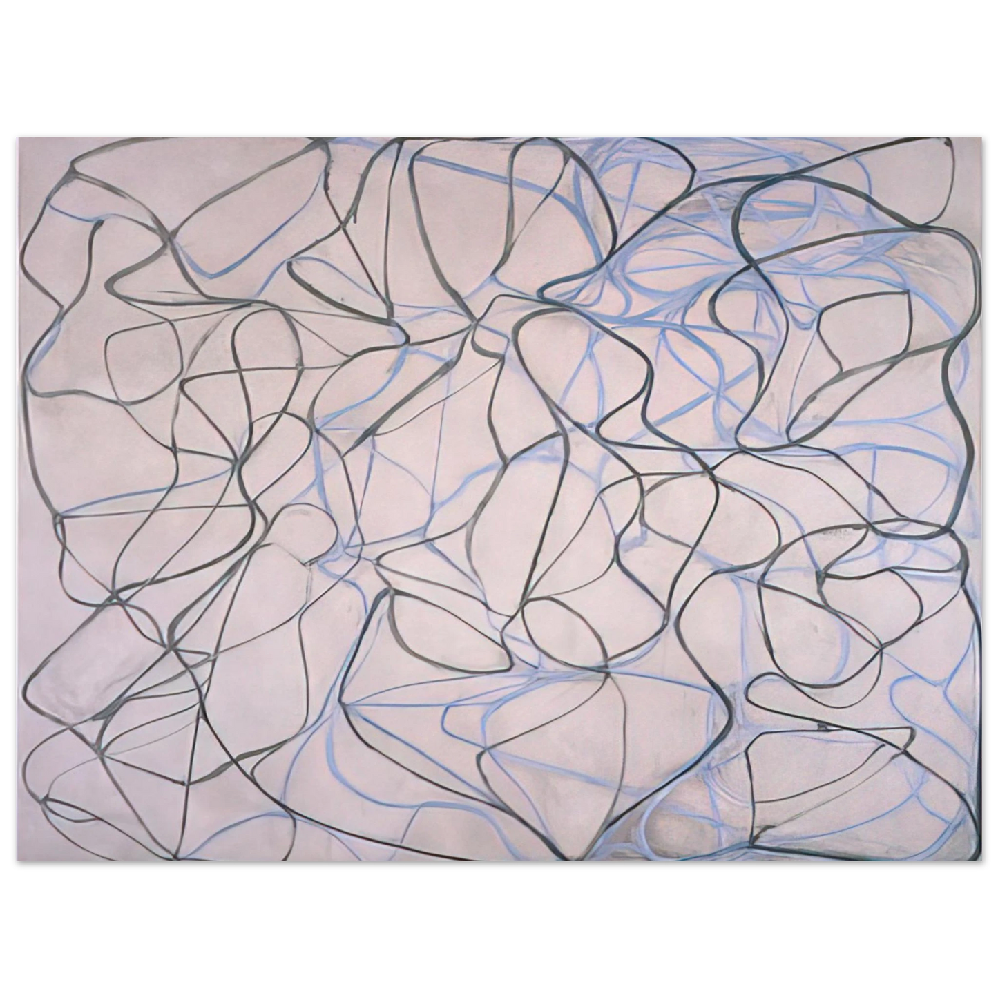 Brice Marden - Vine - 1993 Fine Art Poster - Default Title