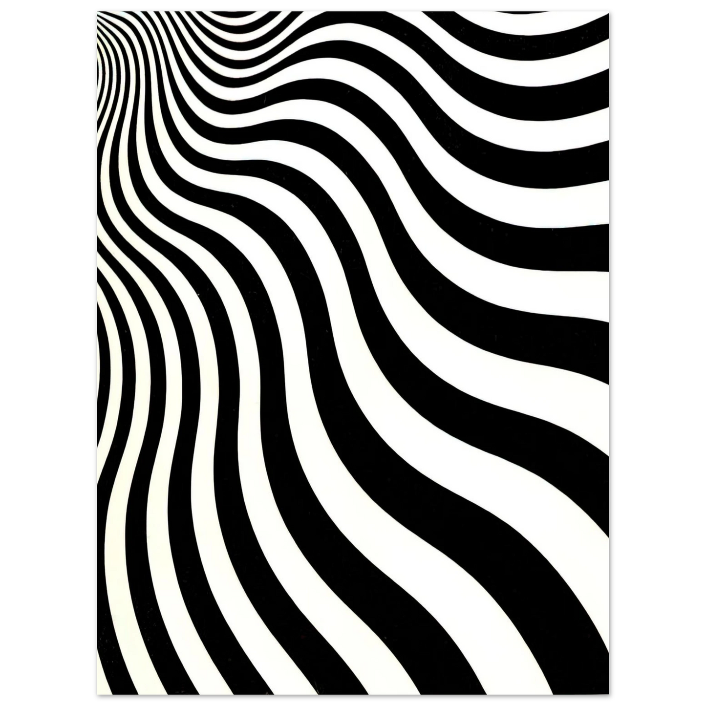 Bridget Riley - INTAKE 1964 Fine Art Poster - Default Title