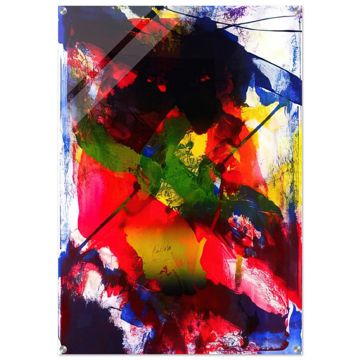 Amadeus - Paul Jenkins Acrylic Print - 70x100 cm / 28x40″ inches