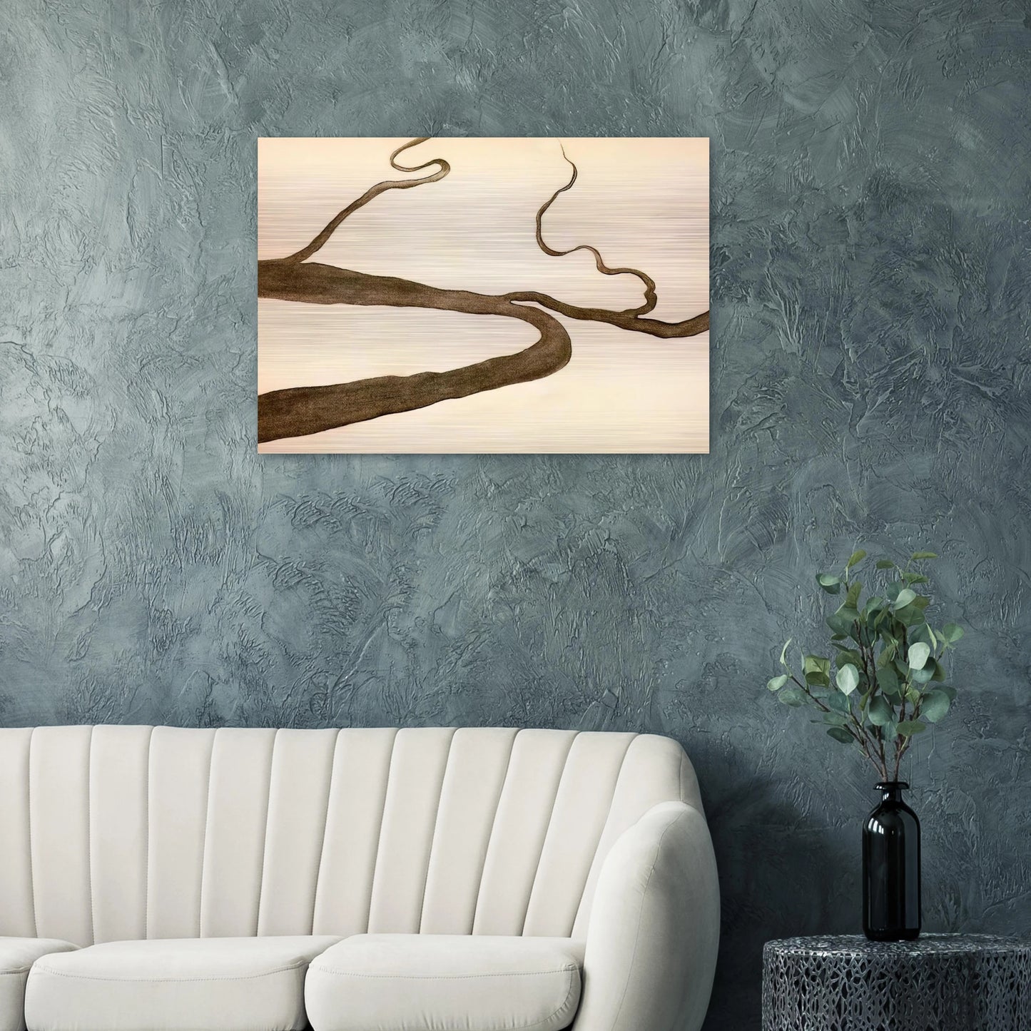 Drawing IX - Georgia O'Keeffe Brushed Aluminum Print - 70x100 cm / 28x40 inches | Georgia O'Keeffe Aluminum Print | Georgia O'Keeffe Prints