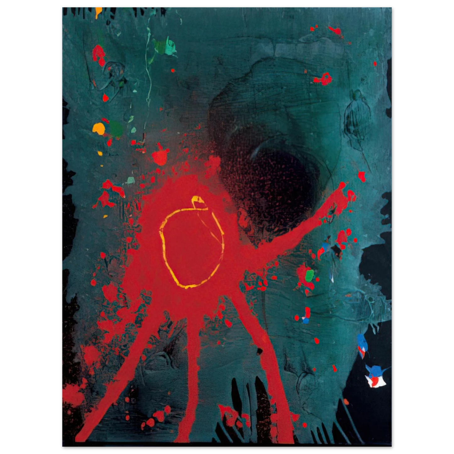 John Hoyland - Lebanon - 2007 Fine Art Poster - Default Title