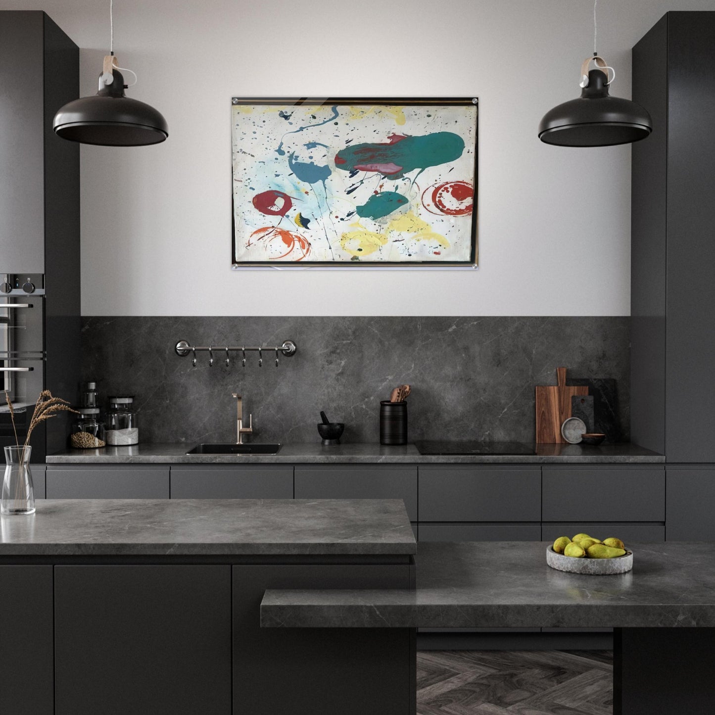 UNTITLED 1961 - Taro Yamamoto Acrylic Print - 70x100 cm / 28x40″ inches