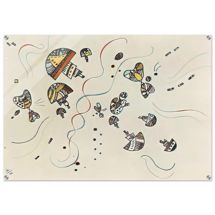 LAST WATERCOLOUR 1944 - Wassily Kandinsky Acrylic Print - 70x100 cm / 28x40″ inches | Wassily Kandinsky Wall Art | Wassily Kandinsky Prints