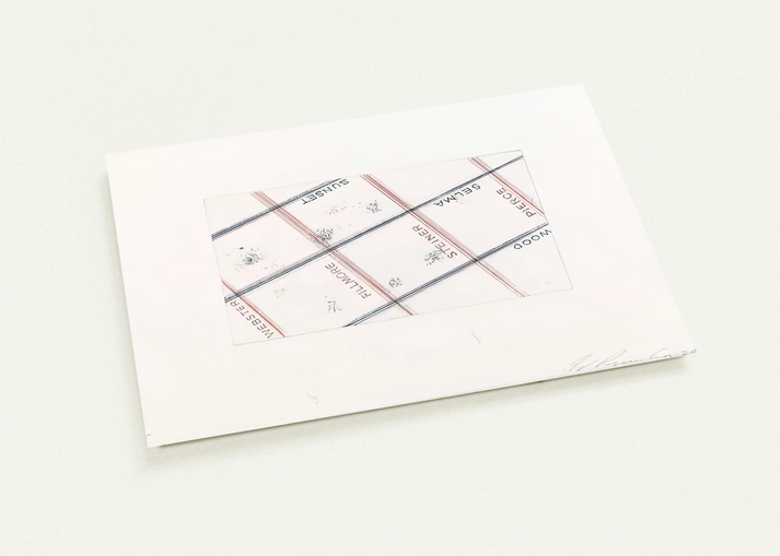 PIERCE FROM LOS FRANCISCO SAN ANGELES PORTFOLIO By Edward Ruscha Pack of 10 Post Cards | Edward Ruscha Post Cards | A6 (10.5 x 14.8 cm) - 4.1 x 5.8 inches