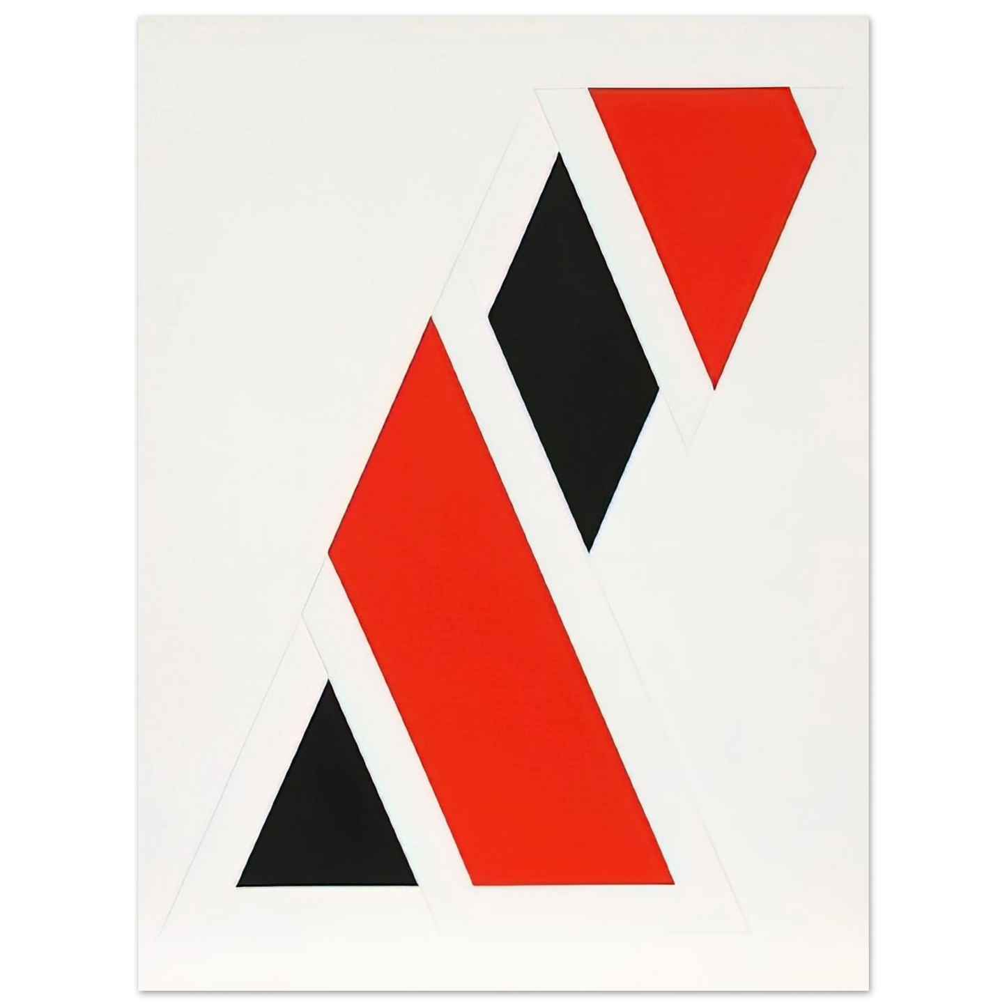 Omar Rayo - Gohei V - 1970 Fine Art Poster - Default Title