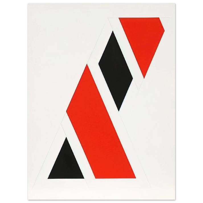 Omar Rayo - Gohei V - 1970 75x100 cm / 30x40inches Fine Art Poster