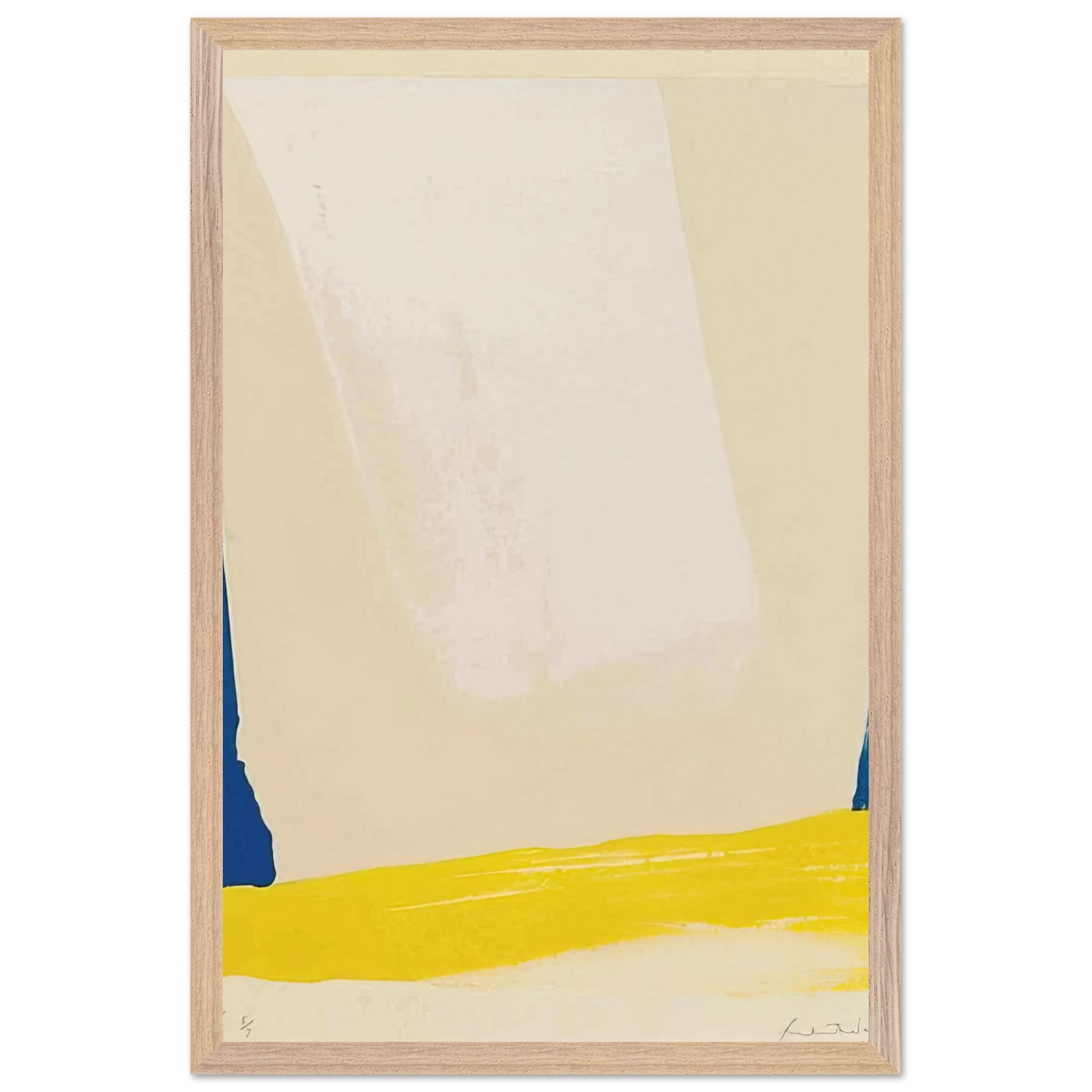 Helen Frankenthaler - White Portal - 1967 Wall art - 30x40 cm / 12x16 inches - Fine Art Poster - -