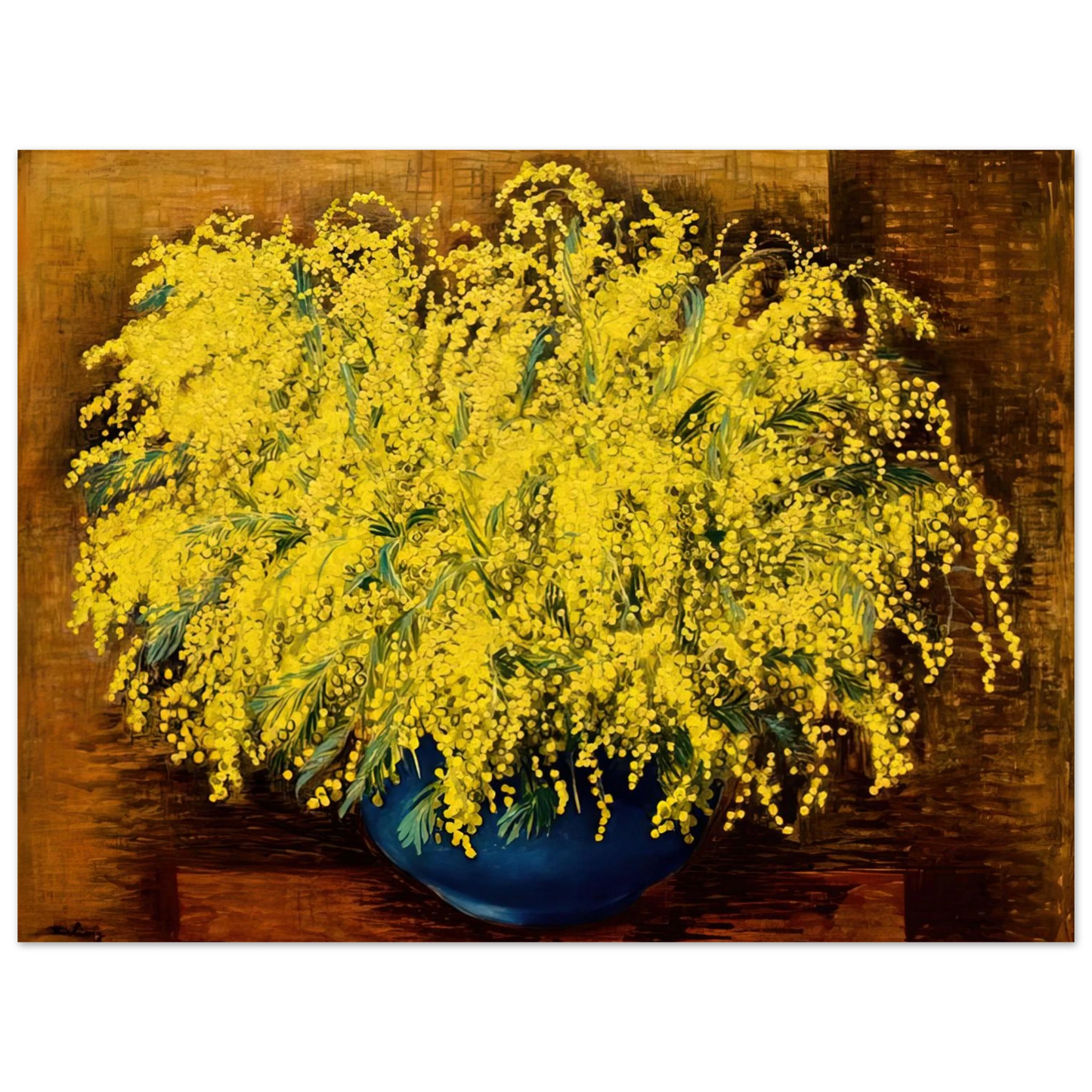 Moise Kisling - MIMOSAS 1939 Fine Art Poster - Default Title