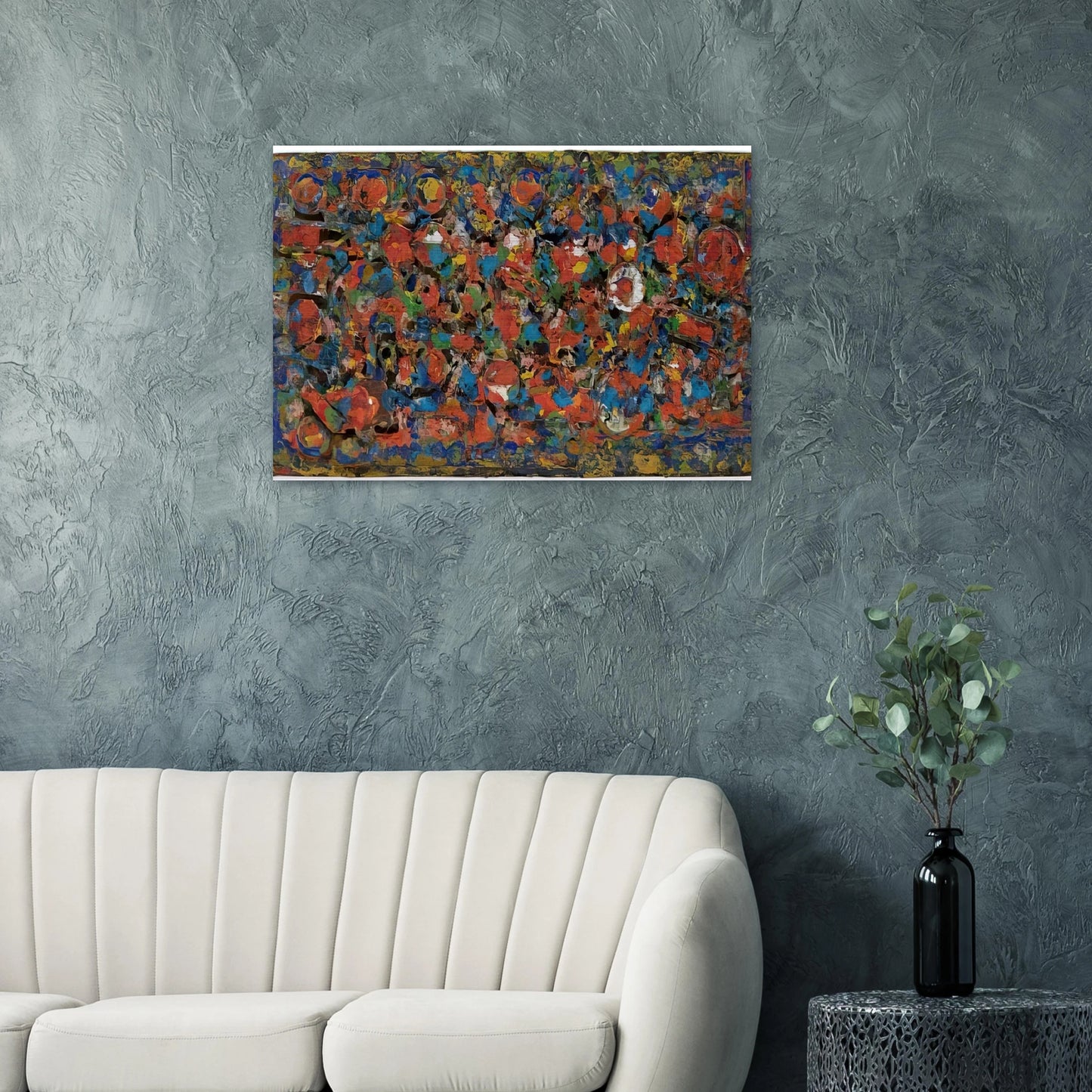 Encrustation - Richard Pousette-Dart Brushed Aluminum Print - 70x100 cm / 28x40 inches | Richard Pousette-Dart Aluminum Print | Richard Pousette-Dart Prints