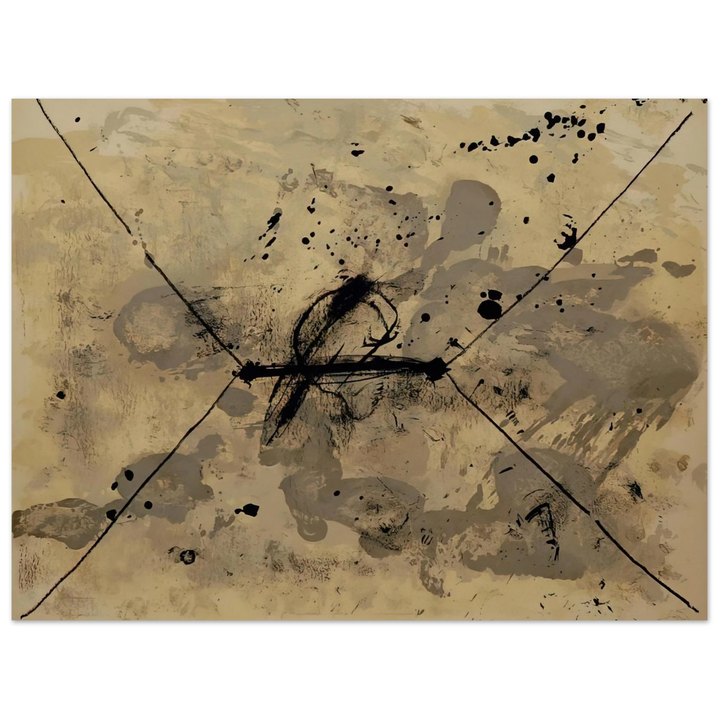 Antoni Tapies - L ENVELOPPE 1968 Fine Art Poster - Default Title